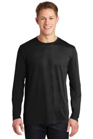 Sport-Tek® Long Sleeve PosiCharge Cotton Touch Tee. ST450LS